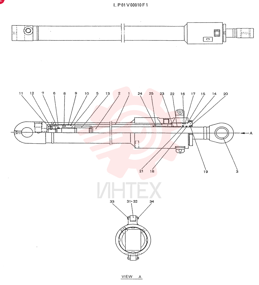 CYLINDER ASSY. LP01V00010F1