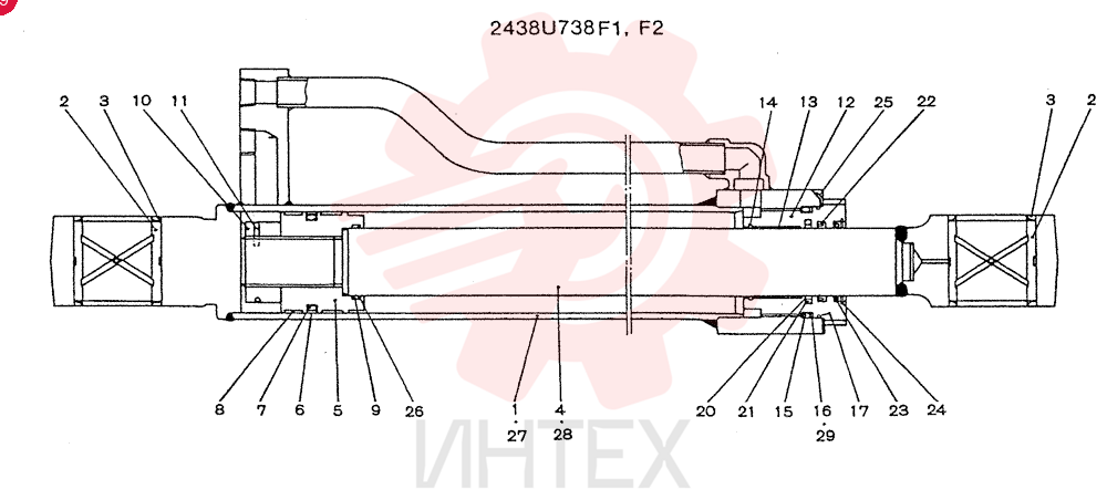 CYLINDER 2438U738F1