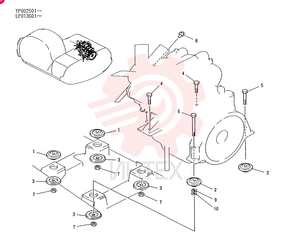 ENGINE INSTAL LP02P00007F1