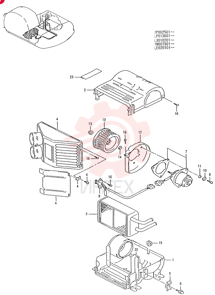 HEATER ASSY YN21M00003F1