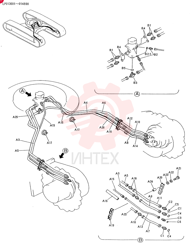 HYD LINES, LOW LP02H00008F1