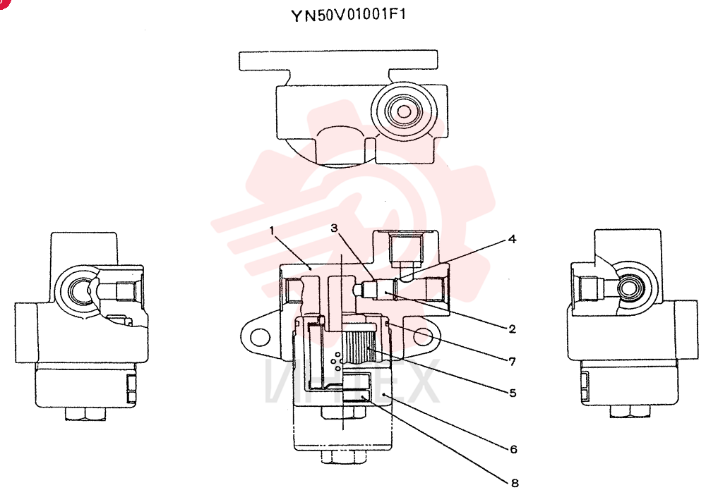 INLET MANIFOLD YN50V01001F1