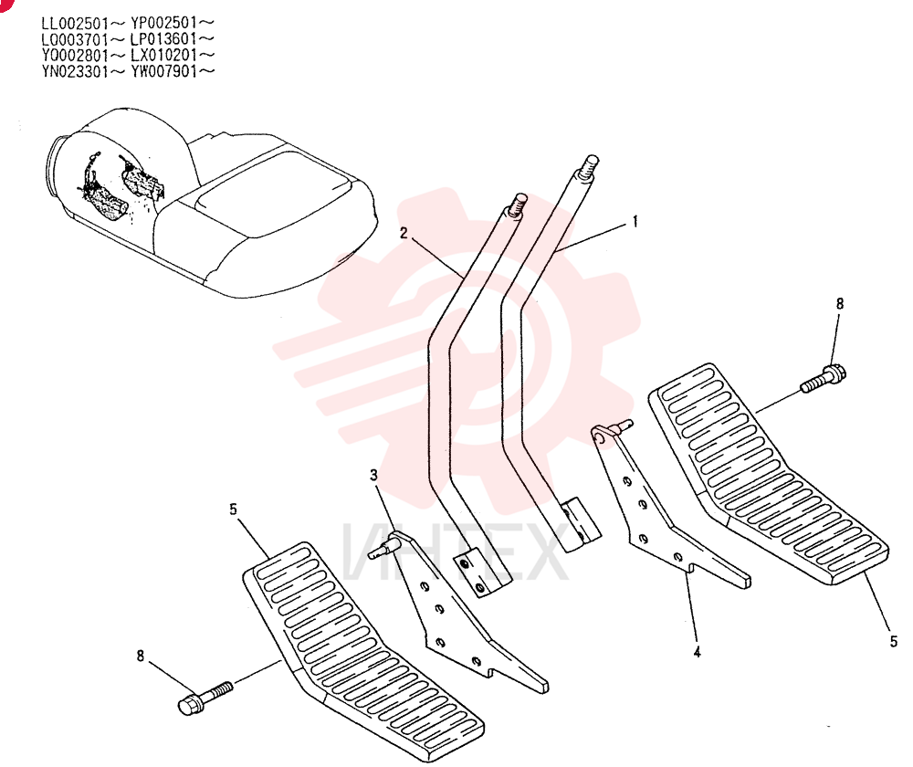 LEVER ASSY. YN03M01158F1