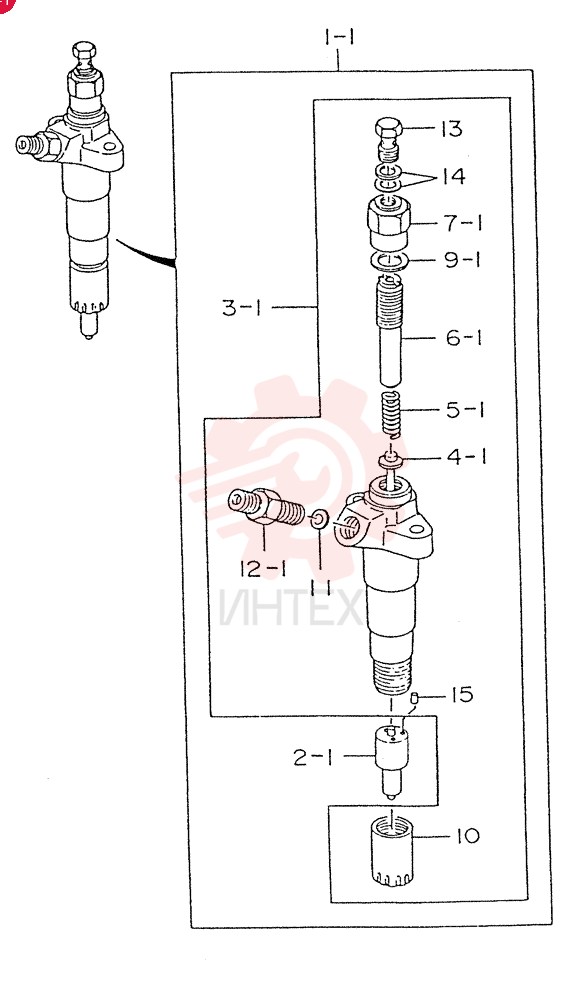NOZZLE VI1153003310 (2)