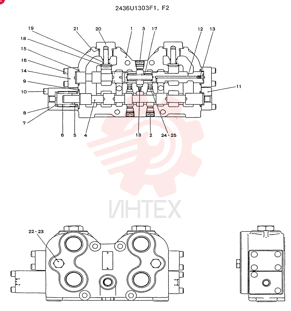 PILOT VALVE 2436U1303F1
