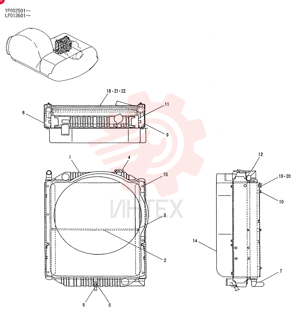 RADIATOR LP05P00006F1