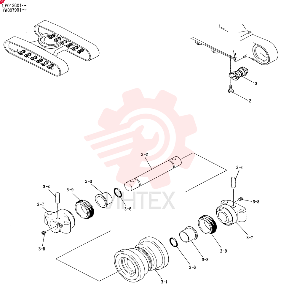 ROLLER LP64D00001F3