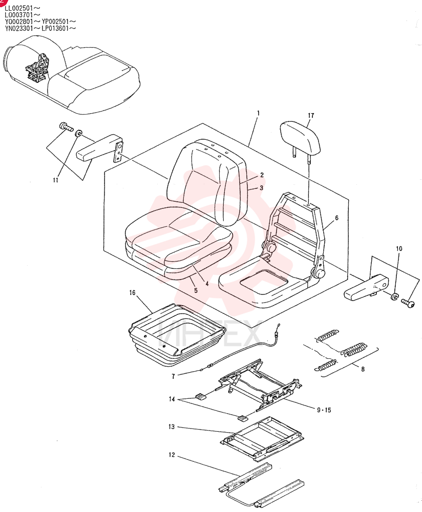 SEAT YN25M00008F2