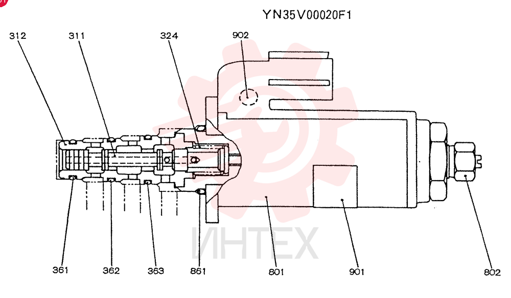 SOLENOID VALVE YN35V00020F1