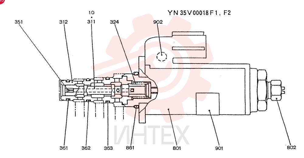SOLENOID VALVE YN35V00018F1