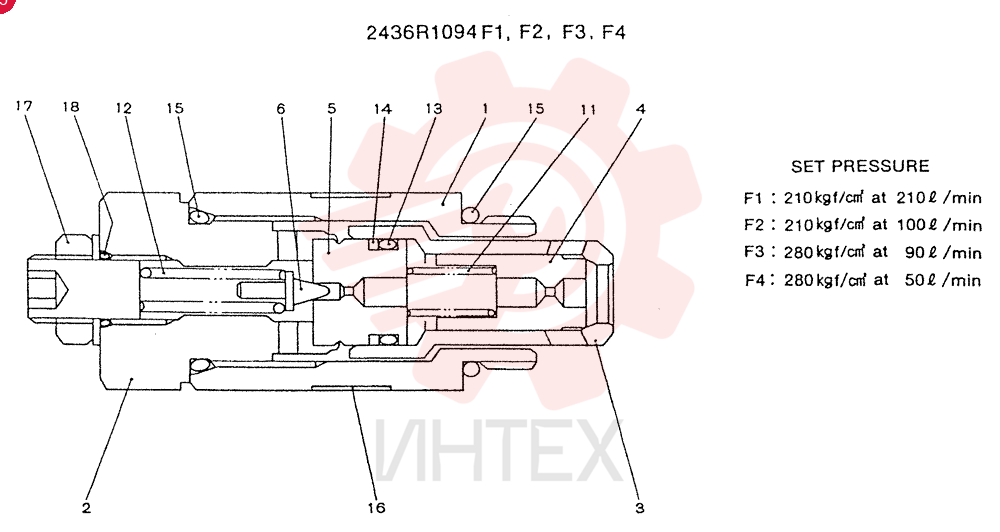 VALVE 2436R1094F1