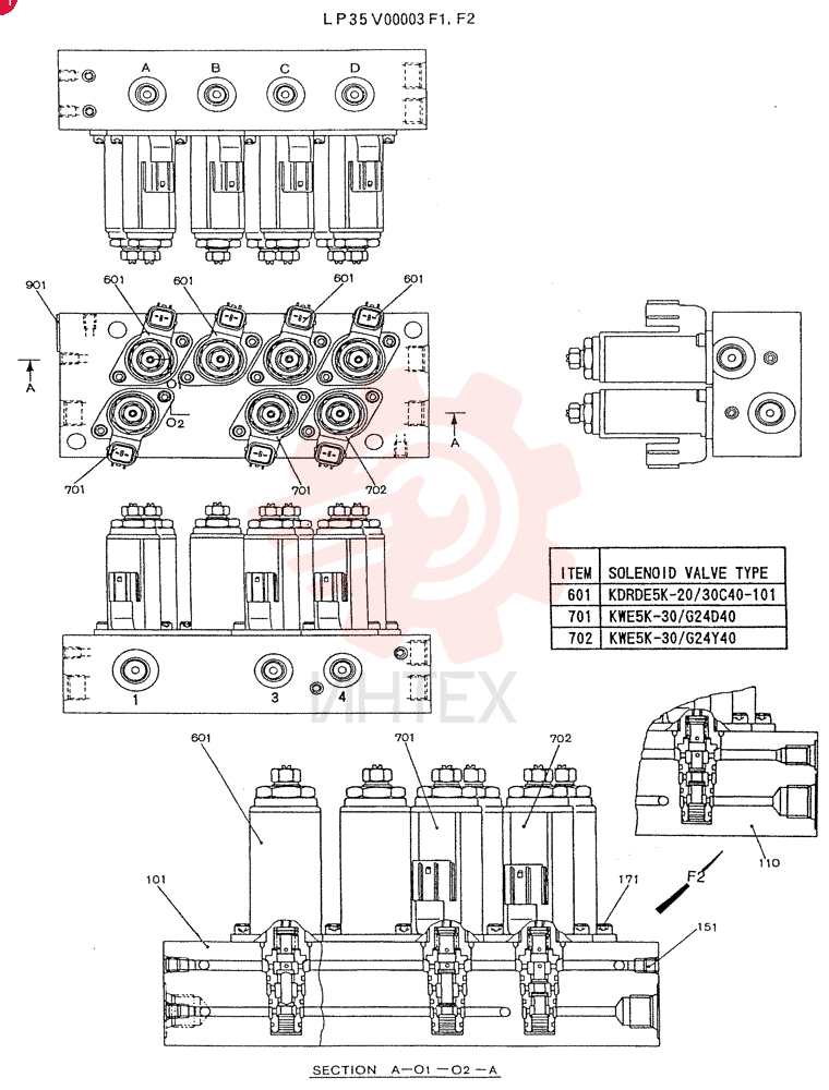 VALVE,SOLENID LP35V00003F1