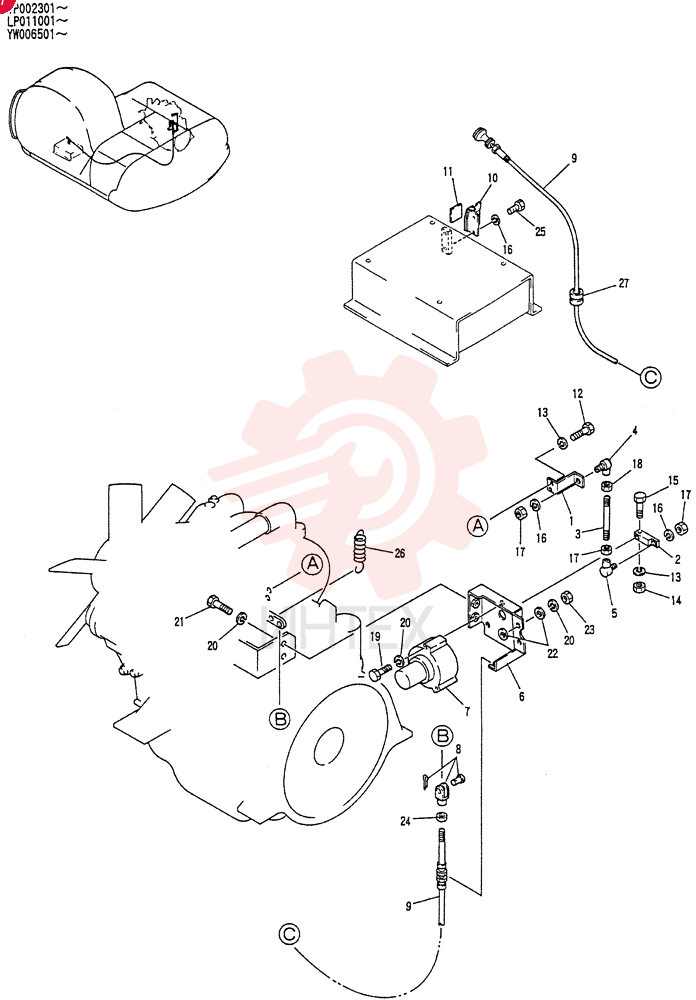 CONTROL UNIT LP11M00001F1