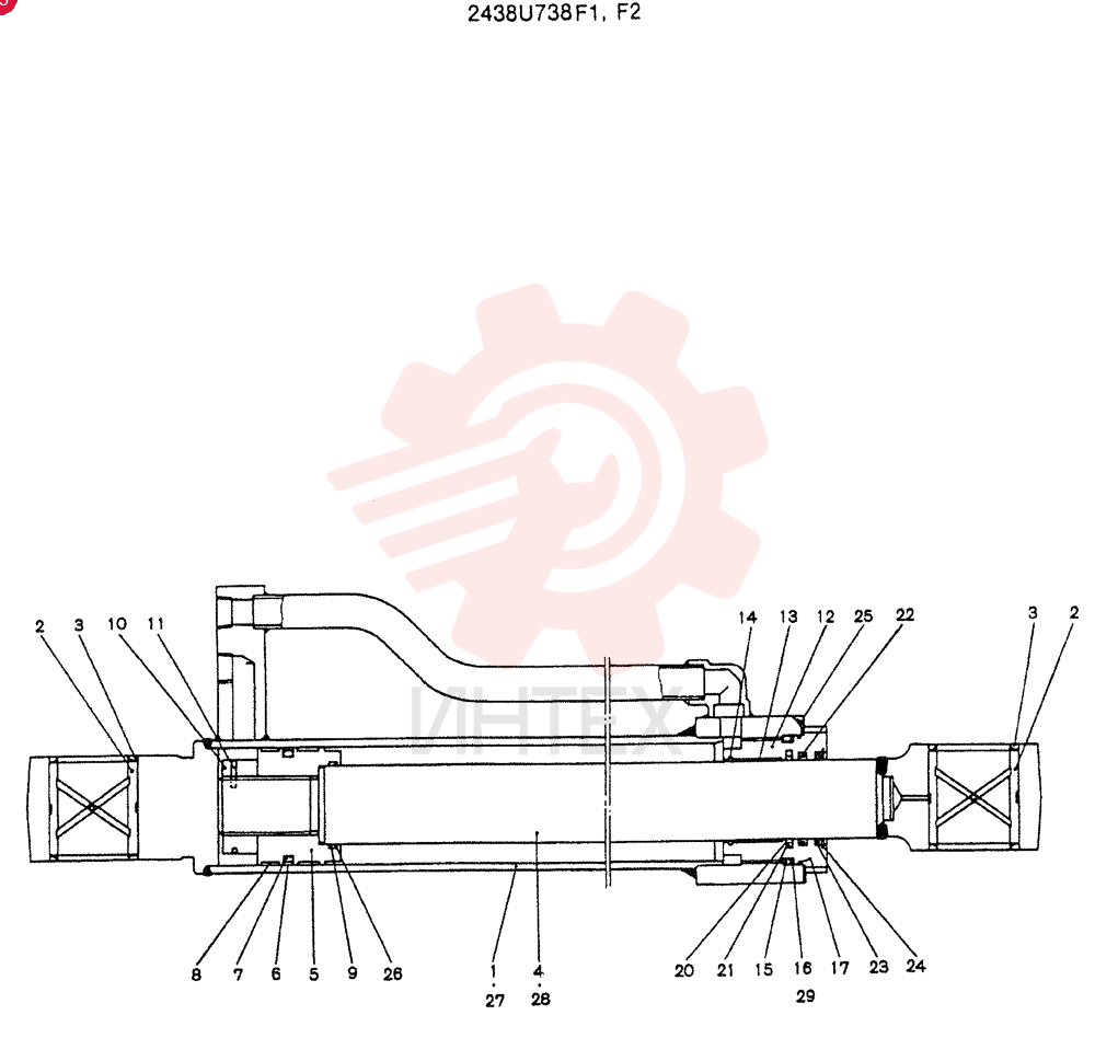 CYLINDER 2438U738F1