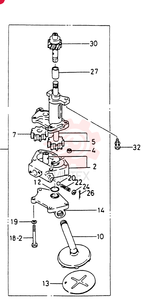 ENGINE OIL PUMP VI8941671171