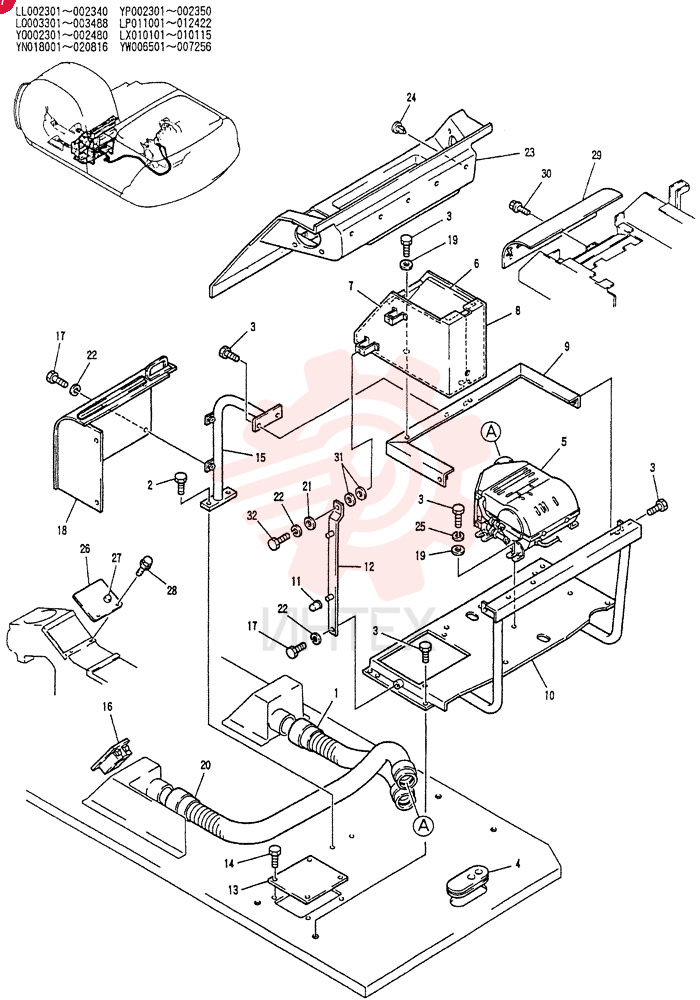 HEATER ASSY YN21M00002F1