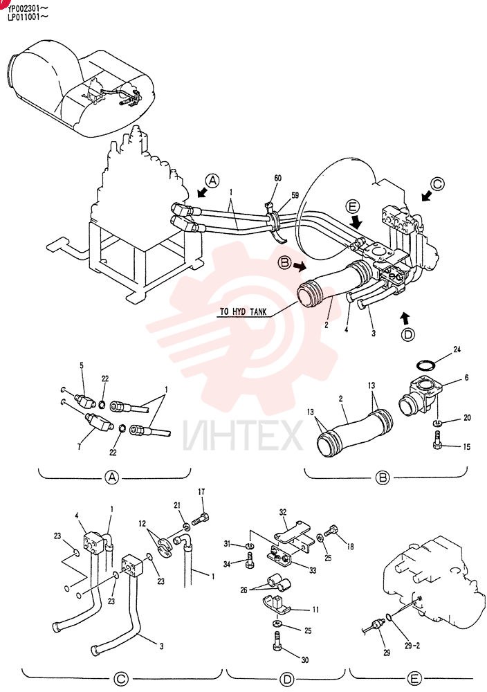 HYD LINES,UPP LP30H00001F1