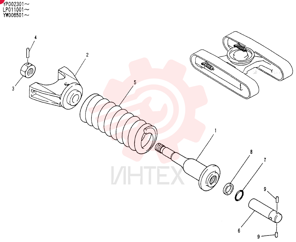 IDLER LP54D00002F1