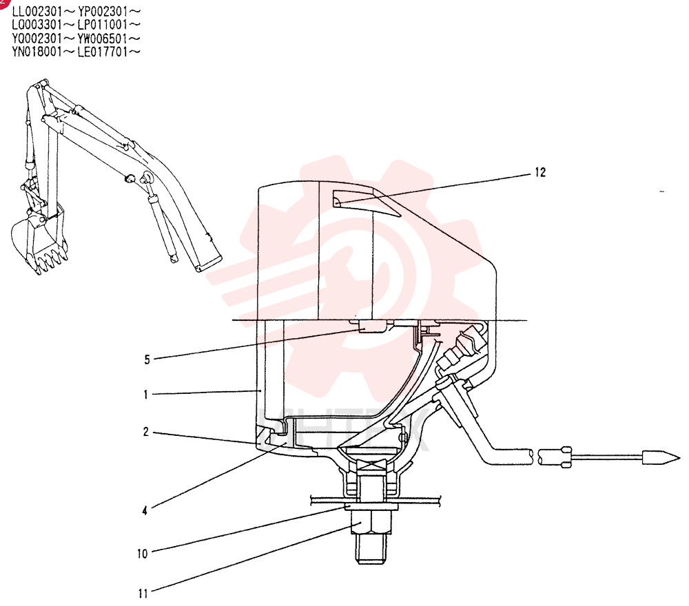 LIGHT ASSY. YW80S00001F1