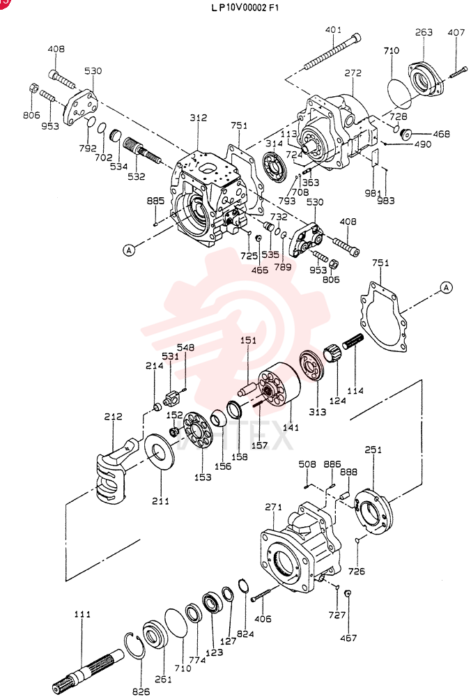 PUMP ASSY LP10V00002F1