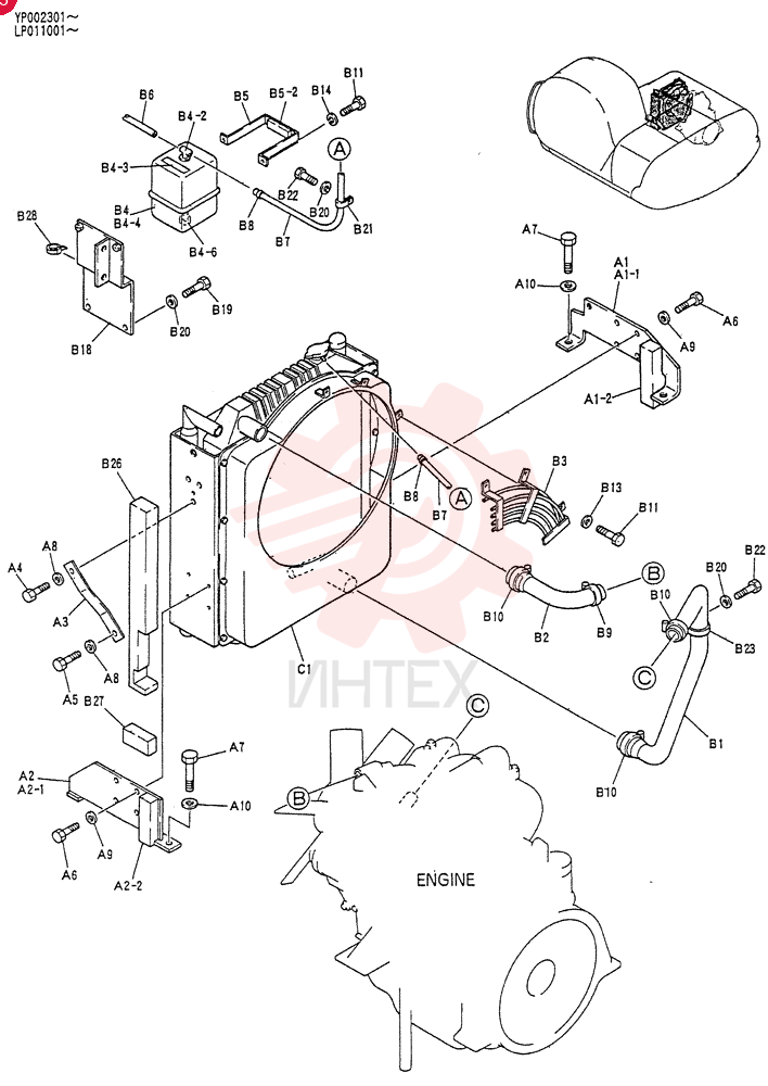 RADIATOR INSTAL LP05P00001F1