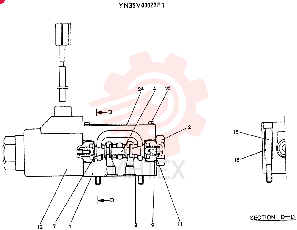 SOLENOID VALVE YN35V00023F1