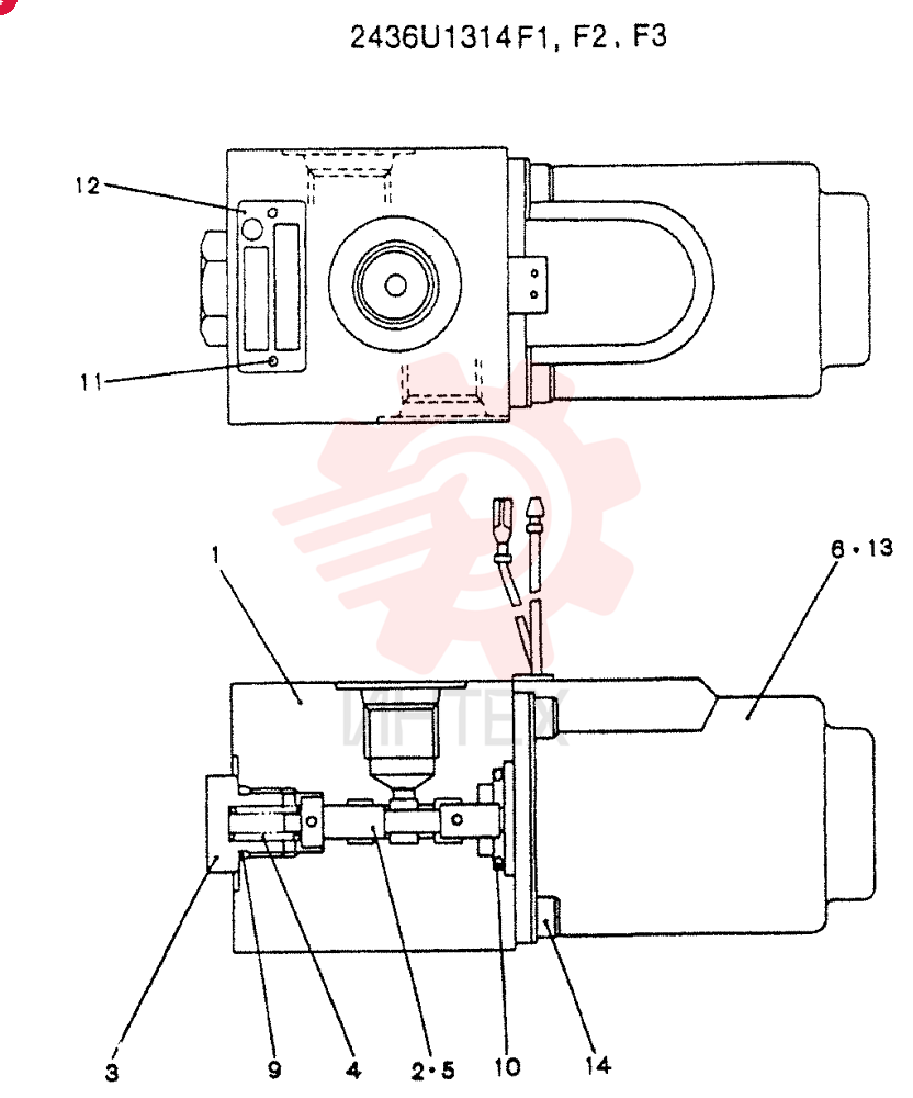 VALVE 2436U1314F1