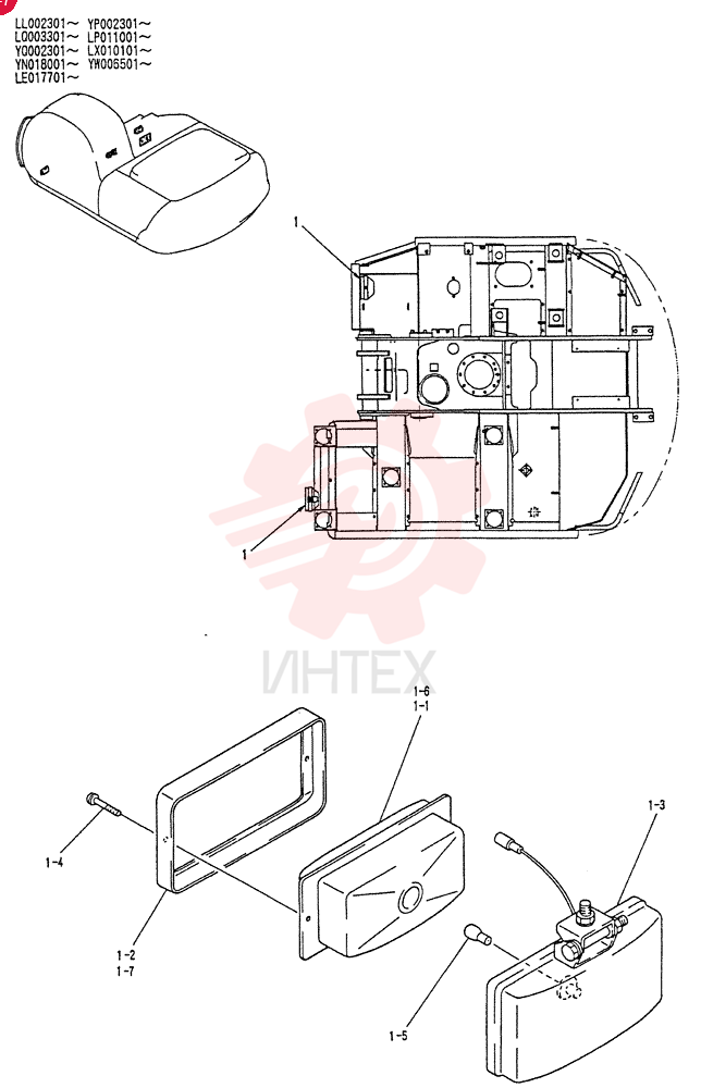 WORK LAMP YN80E00004F1