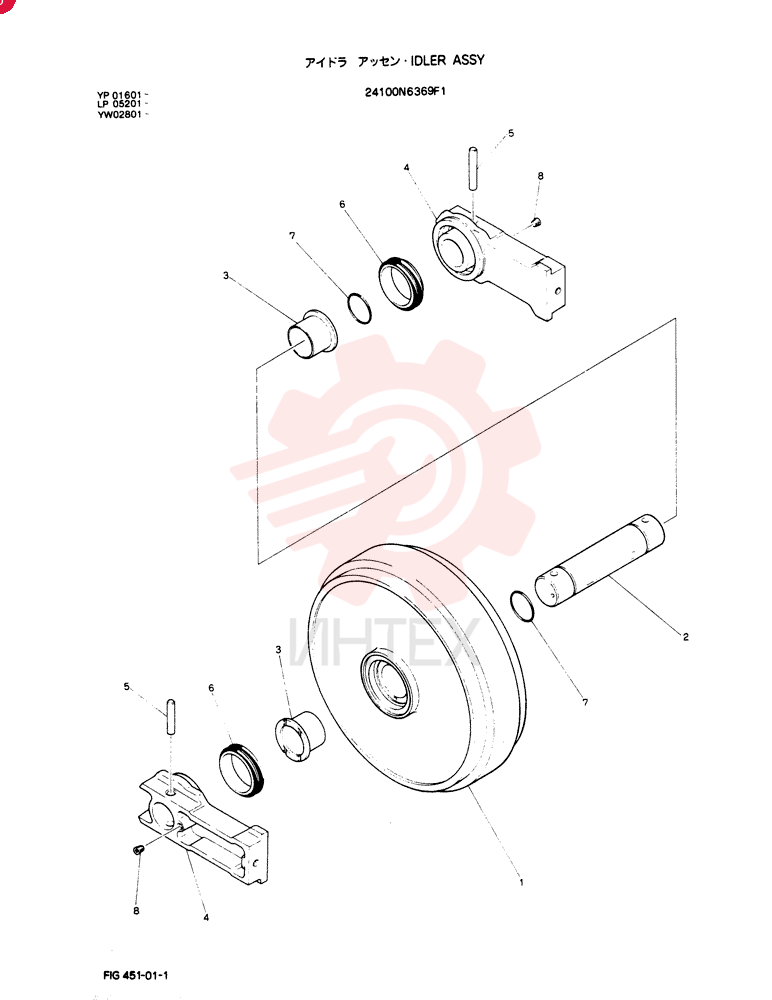IDLER 24100N6369F1