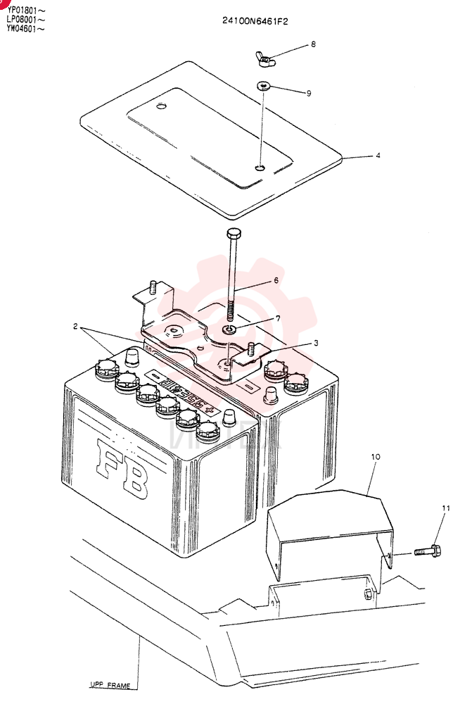 BATTERY ASSY 24100N6461F2