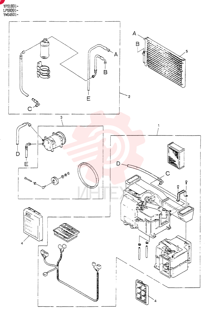 CONDITIONER ASSY, AIR 24100U1415F1