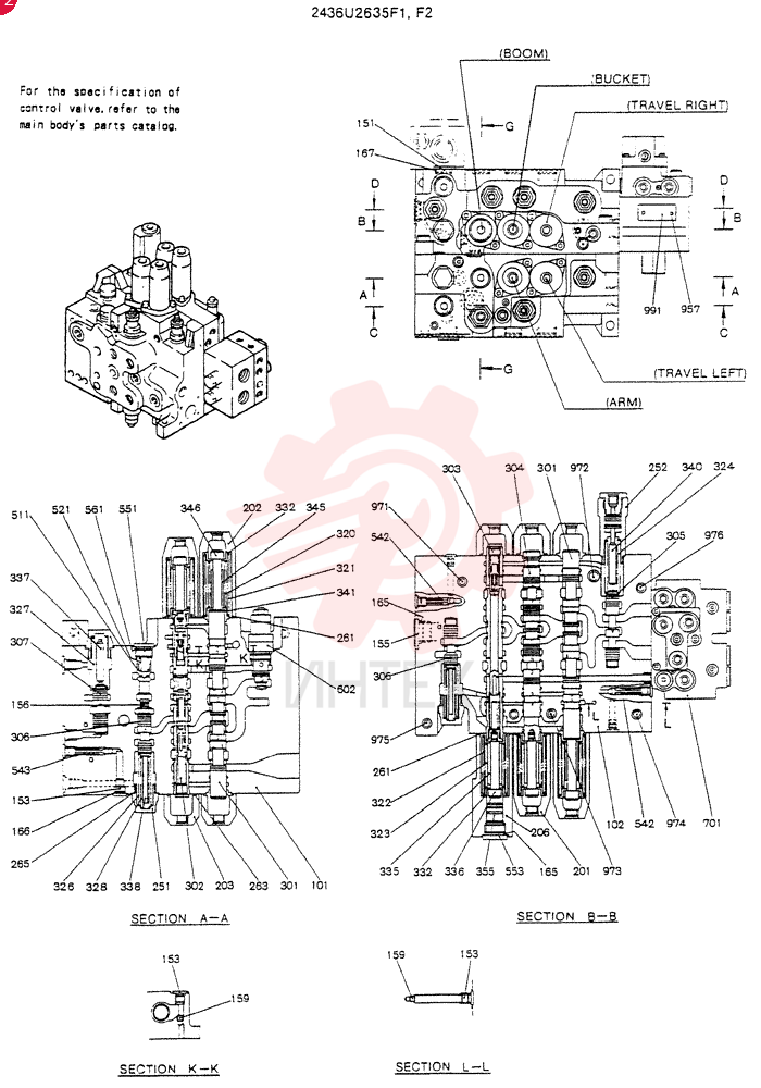 CONTROL VALVE 2436U2635F1 (3)