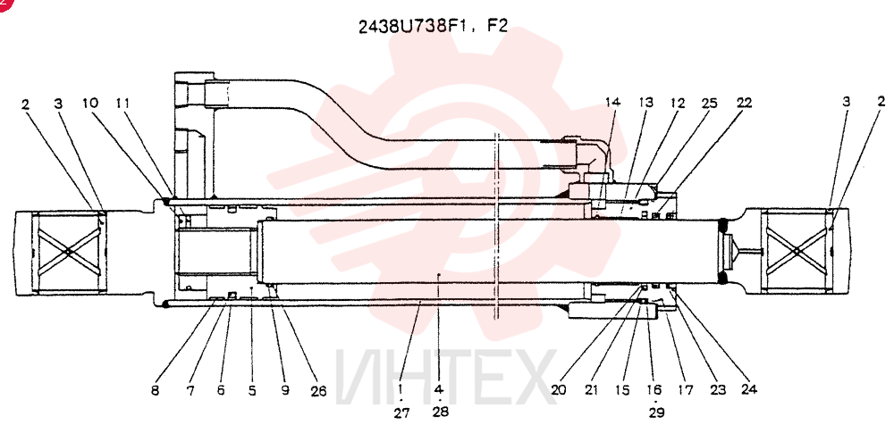 CYLINDER 2438U738F1