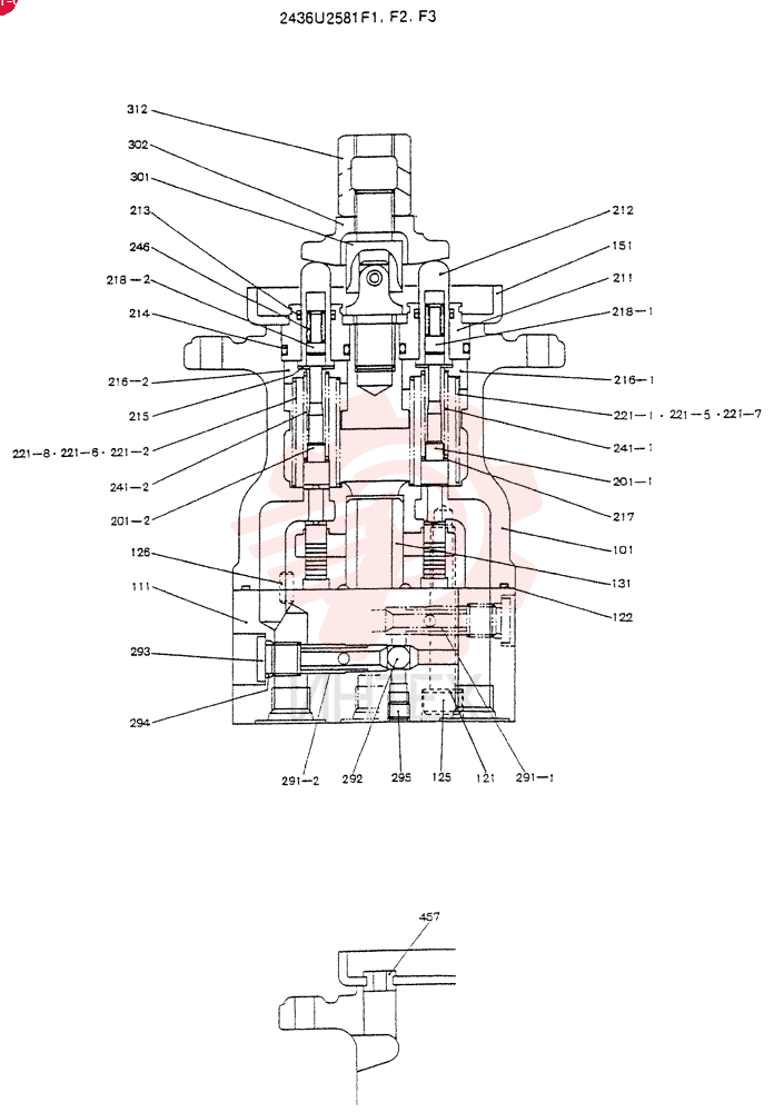 PILOT VALVE 2436U2581F1