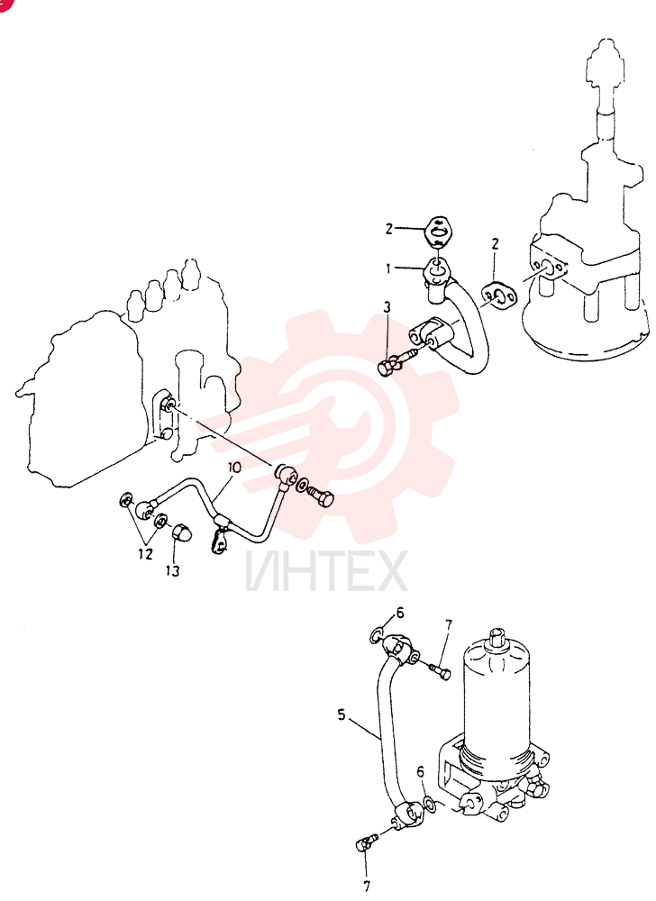 PIPE ASM .; OIL, OIL PUMP VI8941310600 (1)