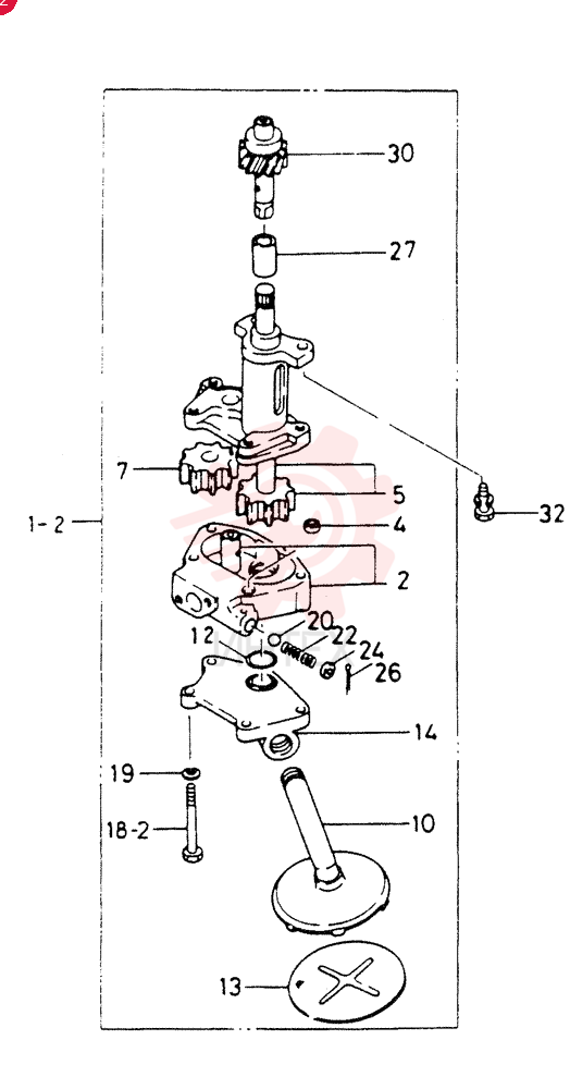 ENGINE OIL PUMP VI8941671171