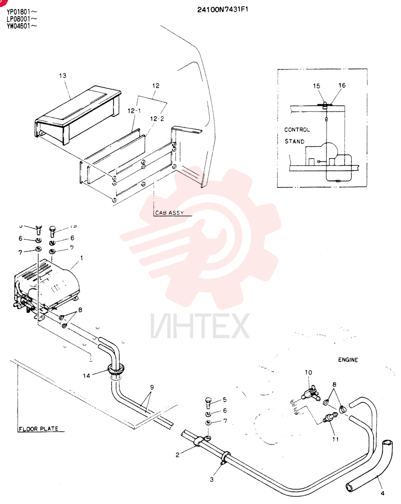 HEATER 24100N7431F1