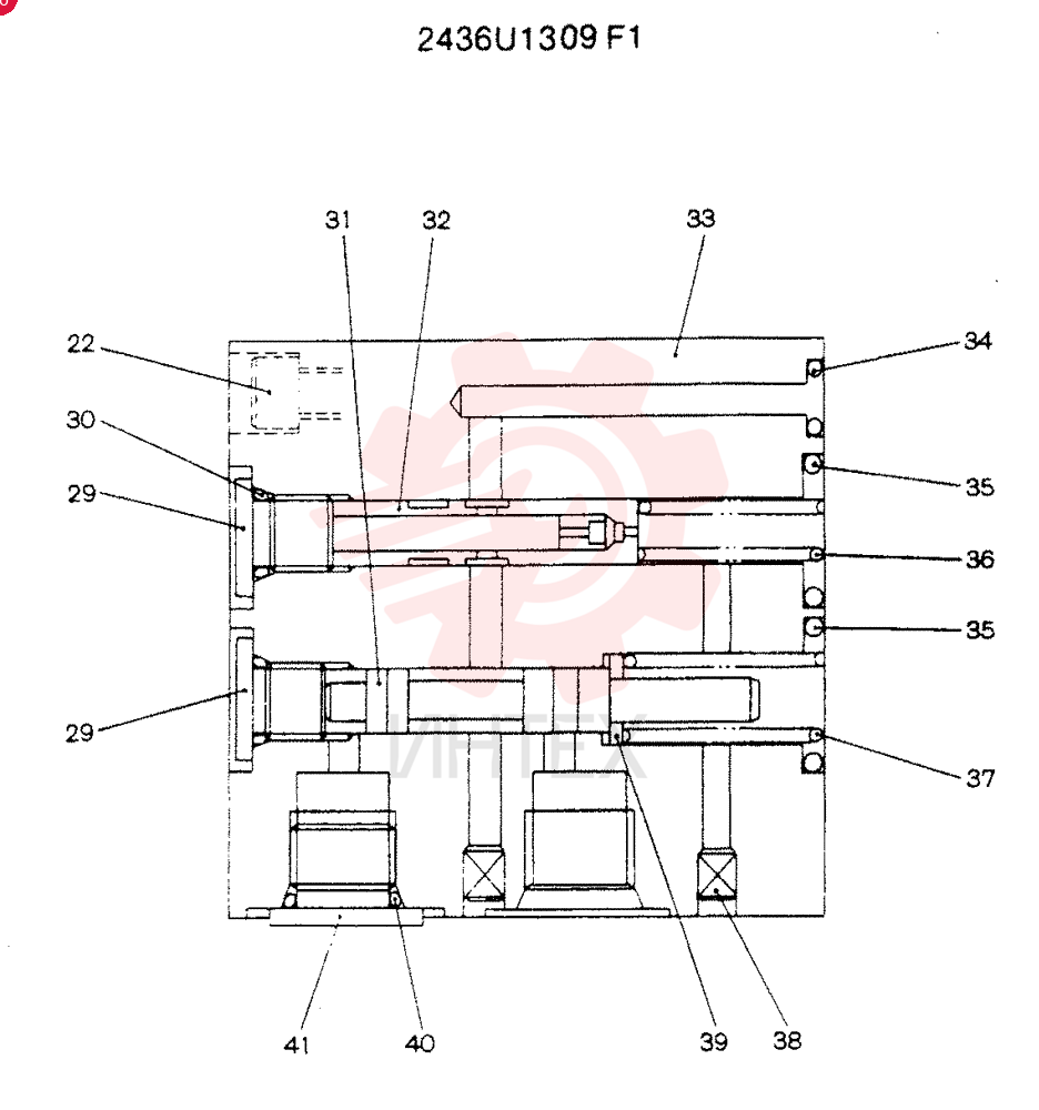 HYDRAULIC VALVE 2436U1309F1