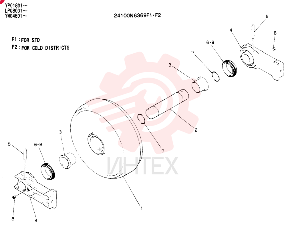 IDLER 24100N6369F1