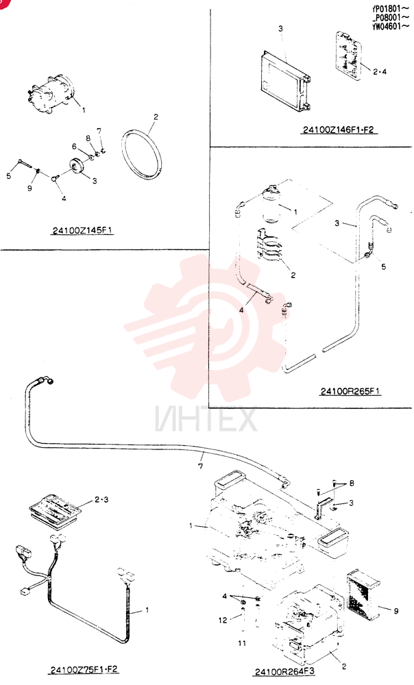 PARTS KIT 24100R264F3