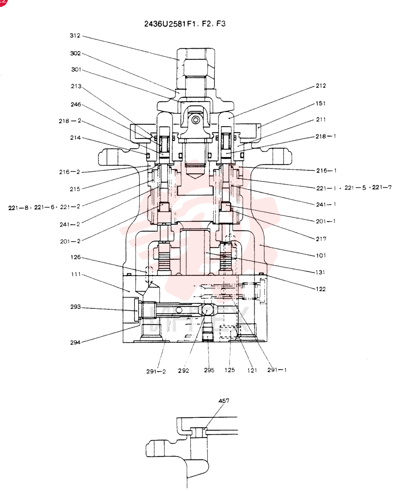 PILOT VALVE 2436U2581F1
