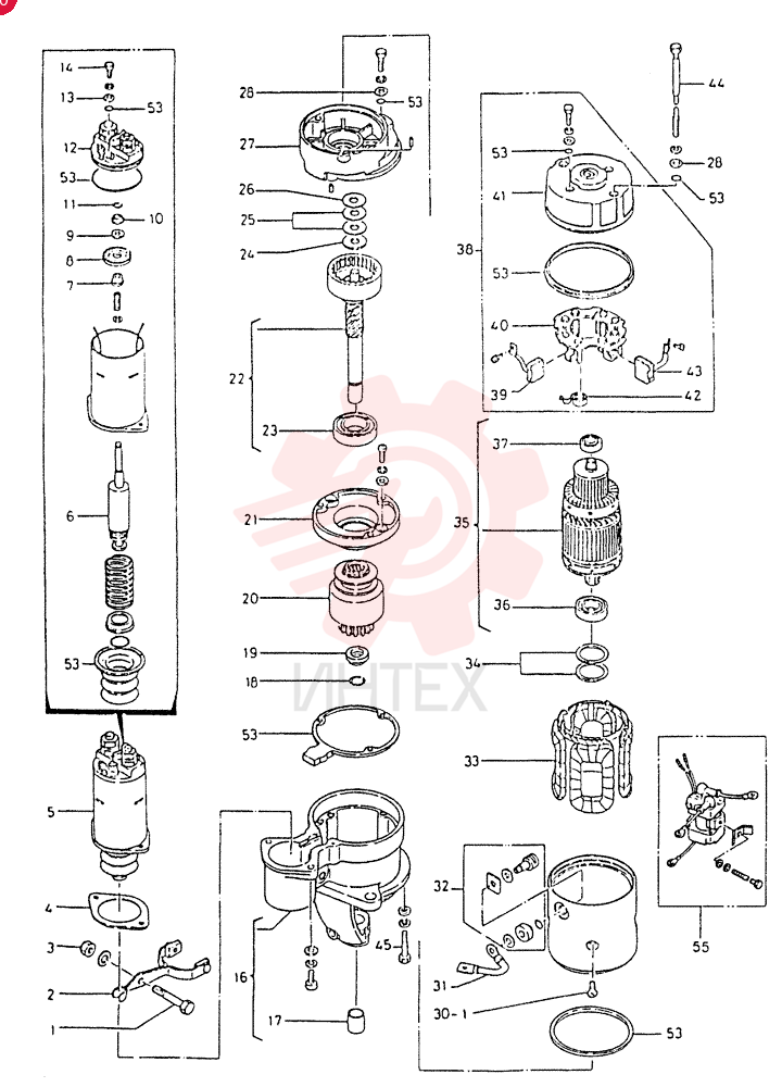 STARTING MOTOR VI8944545590 (2)
