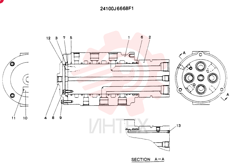 SWING JOINT 24100J6668F1