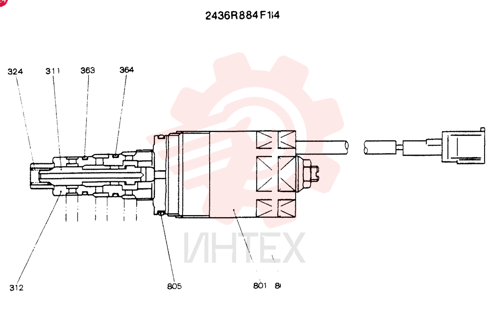 VALVE 2436R884F1