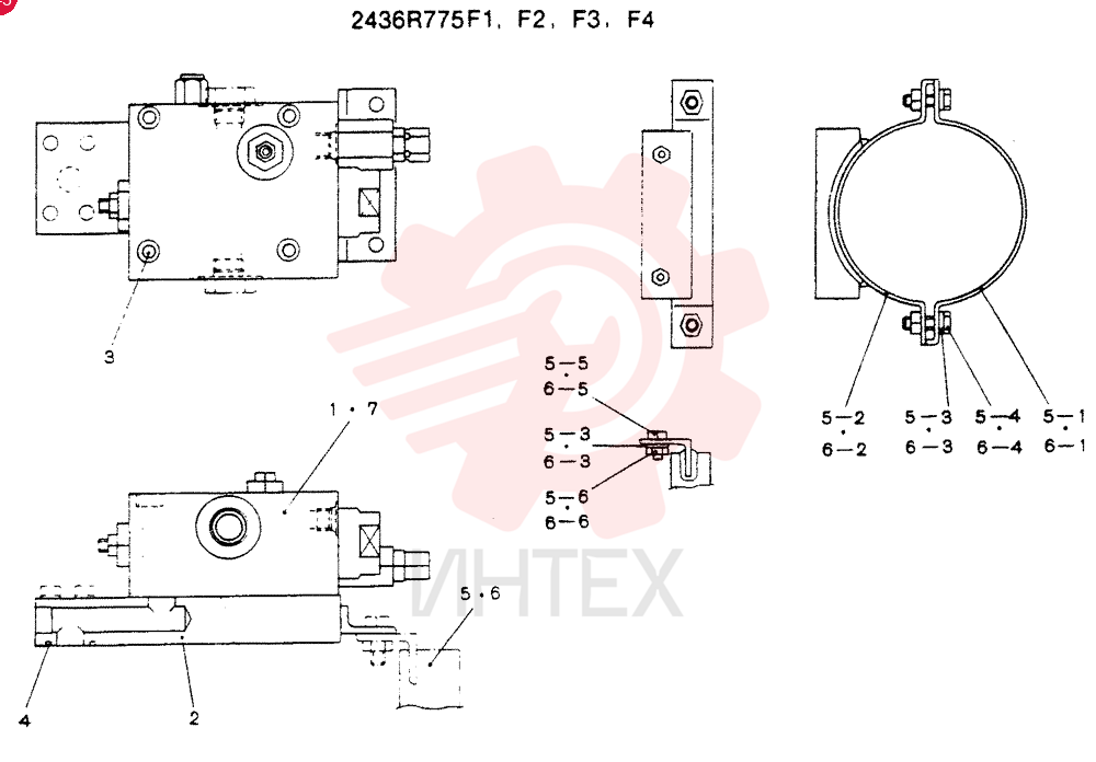 VALVE ASSY, HOLDING 2436R775F1
