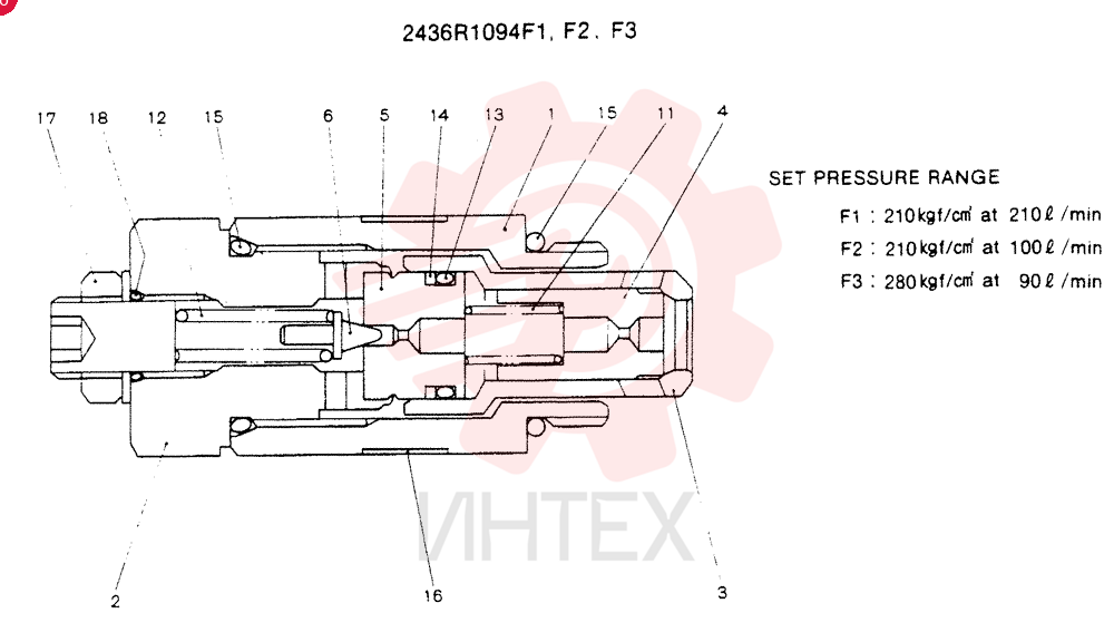 VALVE 2436R1094F1