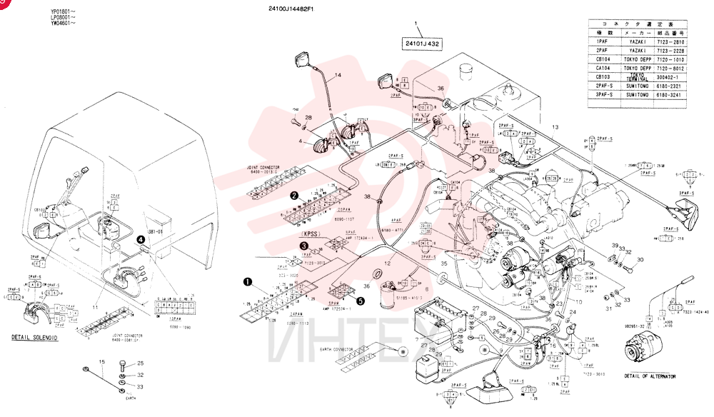 WIRE HARNESS 24100J14482F1