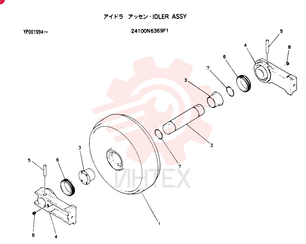 IDLER 24100N6369F1