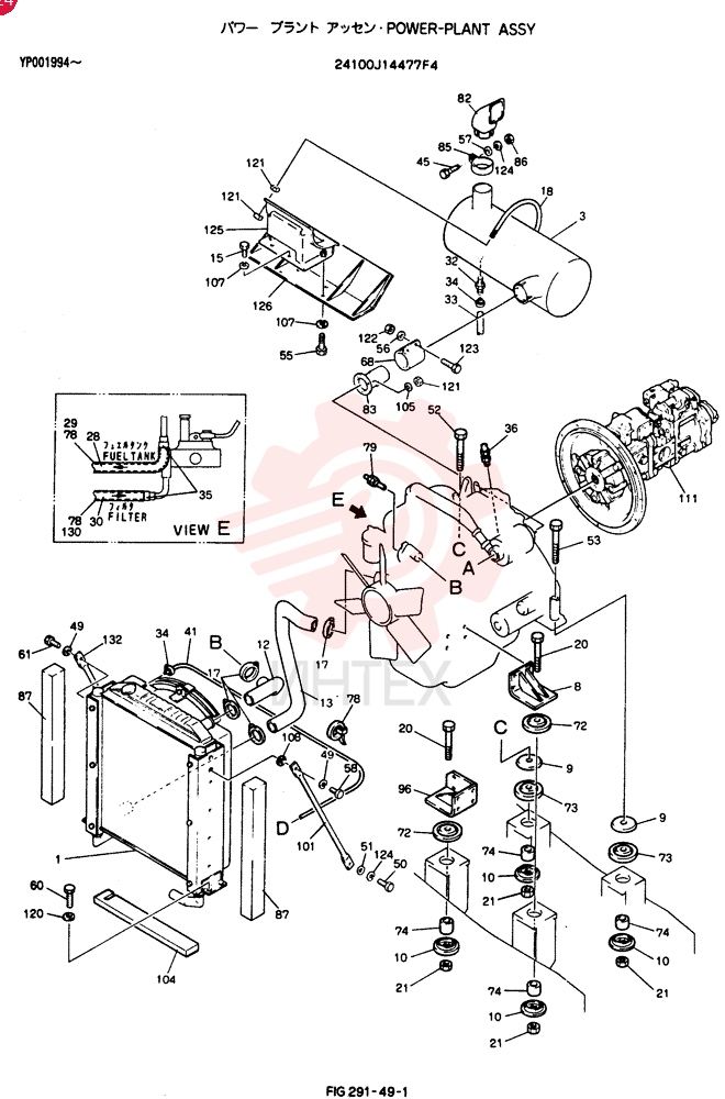POWER-PLANT ASSY 24100J14477F4