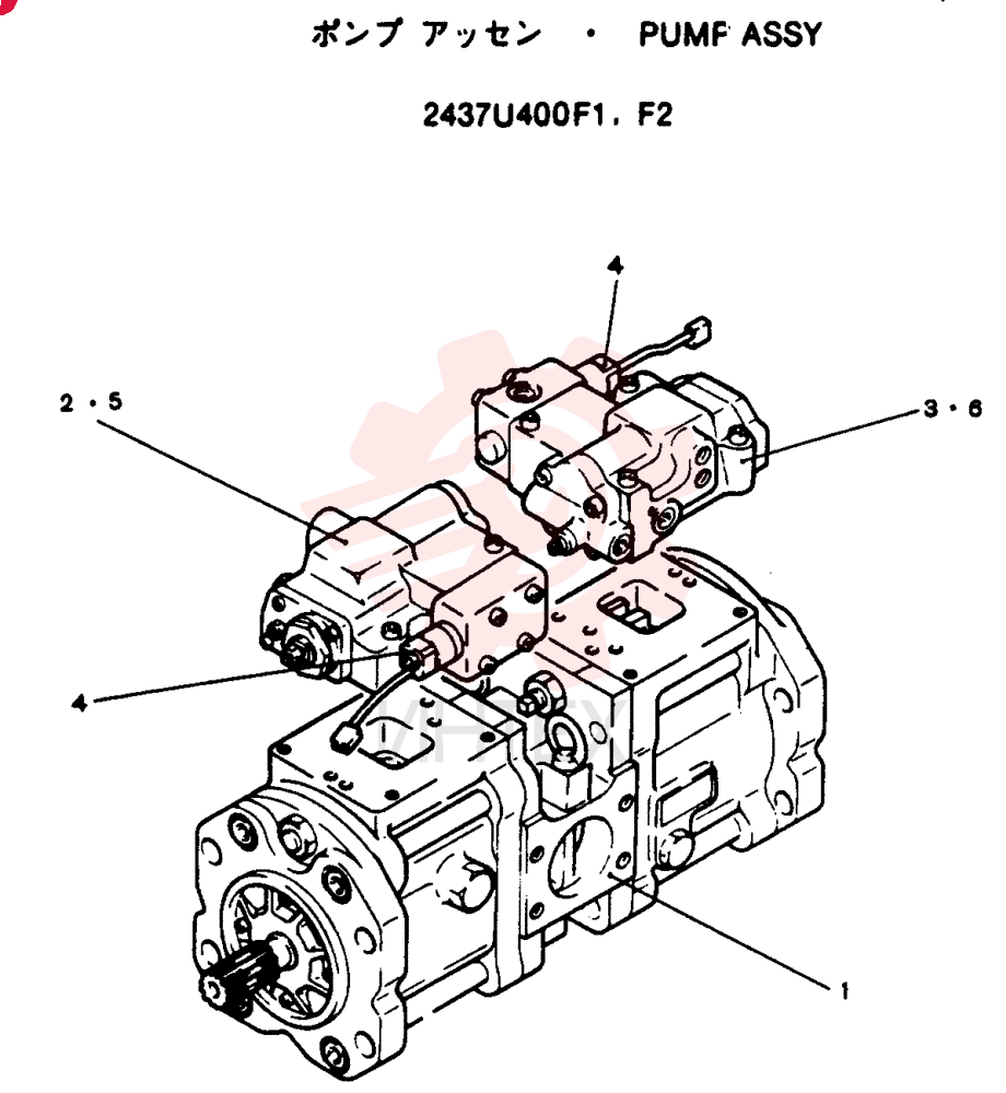 PUMP 2437U400F1